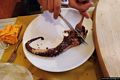 Cagliari-Il ristorante Lapola: il polpo