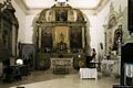 Cagliari-Chiesa di Sant&rsquo;Agostino: altare la lerale a sinistra