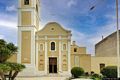 Cagliari-Pirri: facciata della chiesa parrocchiale di San Pietro
