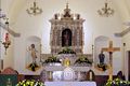 Cagliari-Pirri: il presbiterio della chiesa parrocchiale di San Pietro