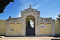 Cagliari-Pirri: ingresso del Cimitero Monumentale
