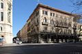 Cagliari-Palazzo Accardo lungo il largo Carlo Felice dietro la facciata posteriore del palazzo Civico