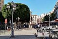 Cagliari-La pietra miliare che segna il punto di inizio della SS131 di Carlo Felice che &egrave; la principale arteria sarda
