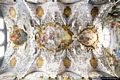 Cagliari-Chiesa di San Michele: soffitto della sagrestia