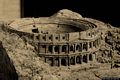 Cagliari-l&rsquo;Anfiteatro romano: ricostruzione dell&rsquo;Anfiteatro romano