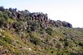 Dorgali-Cala Cartoe: rocce lungo la strada per raggiungere Cala Cartoe