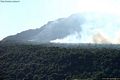Dorgali-Cala Cartoe-fumo dell’incendio sulla montagna dietro Cala Cartoe