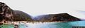 Dorgali-Cala Luna: veduta panoramica della spiaggia di Cala Luna