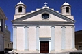 Calasetta-chiesa parrocchiale di San Maurizio: facciata Calasetta-chiesa parrocchiale di San Maurizio: facciata