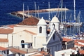 Veduta del Porto Turistico sul retro della chiesa parrocchiale