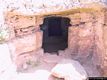 Alghero: i Piani: ingresso della tomba 3 della necropoli di Anghelu Ruju