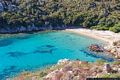 Caprera-La spiaggia di Cala Brigantina