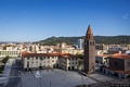 Carbonia-Veduta della piazza Roma