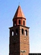 Carbonia-La chiesa parrocchiale di San Ponziano: campanile