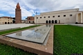 Carbonia-La Fontana di piazza Roma davati all’ex Dopolavoro Centrale
