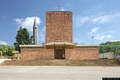 Carbonia-La chiesa parrocchiale della Beata Vergine Addolorata: facciata