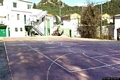 Carbonia-impianti sportivi della chiesa della Beata Vergine Addolorata: il campo polivalente