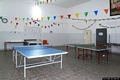 Carbonia-impianti sportivi della chiesa della Beata Vergine Addolorata: interno della palestra