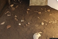 Carbonia-Necropoli ipogeica di Cannas di Sotto: interno della tomba 12 ricostruito nel Museo Archeologico