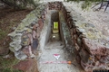 Carbonia-Monte Sirai: ingresso della tomba V della necropoli punica