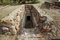 Carbonia-Monte Sirai: ingresso della tomba XI della necropoli punica