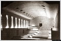 Carbonia-Cortoghiana: interno della chiesa nel progetto di Saverio Muratori Carbonia-Cortoghiana: interno della chiesa nel progetto di Saverio Muratori