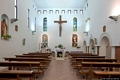 Carbonia-Bacu Abis: interno della chiesa parrocchiale di Santa Barbara Vergine e Martire Carbonia-Bacu Abis: interno della chiesa parrocchiale di Santa Barbara Vergine e Martire