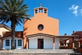 Carbonia-Barbusi: esterno della chiesa parrocchiale di Nostra Signora delle Grazie