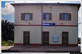 Carbonia-Caput Acquas: foto della stazione ferroviaria di Barbusi in località Caput Acquas in esercizio nel 2008