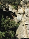 Carbonia-Medau Piredda: ingresso della cavità nota come Sa Domu e SOrcu nel versante meridionale del monte Tasua