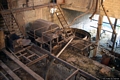 Carbonia-Medau Piredda: interno della laveria della miniera di Monte Tasua