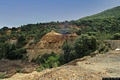 Carbonia-Piolanas: area degli scavi della miniera di Piolanas