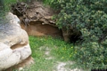 Carbonia-Necropoli di monte Crobu: ingresso della Tomba II