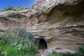 Carbonia-Necropoli di monte Crobu: ingresso della Tomba I