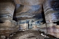 Carbonia-Tomba I della necropoli di monte Crobu: la parete di fondo del secondo vano