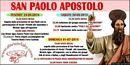 Cardedu-Locandina per la festa di San Paolo Apostolo