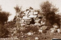 Cardedu-Nuraghe Genna Masoni: vecchia foto del nuraghe