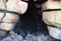 Cardedu-Nuraghe Genna Masoni: l&rsquo;ingresso