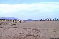 Cardedu-Spiaggia di Sa Perda &rsquo;e Pera: veduta della spiaggia verso nord