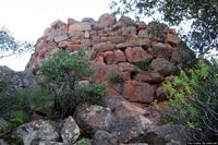 Cardedu-Sul lato sud della spiaggia di Sa Perda &rsquo;e Pera si trova il nuraghe de Perdu