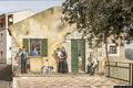 Cargeghe: il murale 'Architetture con figure maschili e femminili' di Cristian lubinu Cargeghe: il murale 'Architetture con figure maschili e femminili' di Cristian lubinu