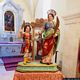 Cargeghe: chiesa parrocchiale dei Santi Quirico e Giuditta: statue dei due Santi