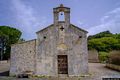 Cargeghe: chiesa romanica di Santa Maria de Contra: facciata