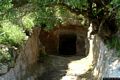 Cargeghe-Necropoli di S’Elighe Entosu: ingresso della tomba III