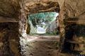 Cargeghe-Necropoli di S’Elighe Entosu: ingresso della tomba III
