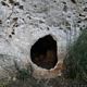 Cargeghe-Necropoli di S’Elighe Entosu: ingresso della tomba VII