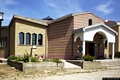 Carloforte-La chiesa parrocchiale dedicata a San Pietro Apostolo: facciata