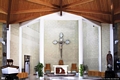 Carloforte-La chiesa parrocchiale dedicata a San Pietro Apostolo: altare principale