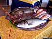 Castelsardo: il ristorante il Cormorano: la scelta del pesce fresco