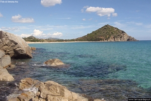 Castiadas-La spiaggia di Cala Sinzias